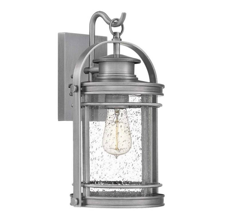 Elstead LIGHTING Außen-Wandleuchte, Leuchtmittel nicht inklusive, Außenlampe Wandleuchte Terrassenlampe Wandlampe Laterne Alu Glas H von Elstead LIGHTING