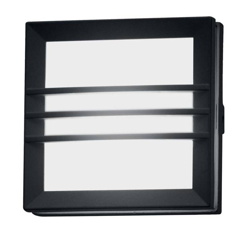 Elstead LIGHTING Außen-Wandleuchte, Leuchtmittel inklusive, Warmweiß, Wandleuchte Deckenlampe Außenleuchte LED Alu graphit IP54 von Elstead LIGHTING