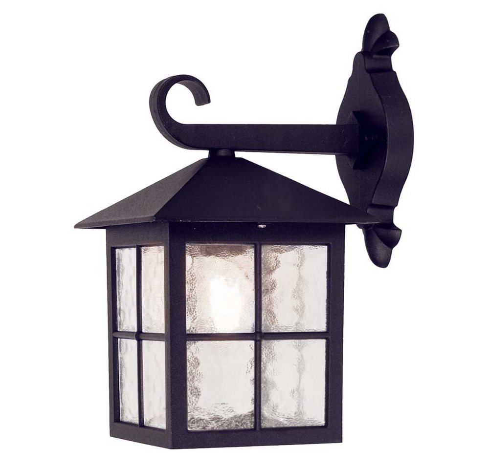 Elstead LIGHTING Außen-Wandleuchte, Leuchtmittel nicht inklusive, Außenleuchte Wandlampe ALU-Druckguss Glas H 33,5 cm Gartenlampe Elstead LIGHTING Außen-Wandleuchte, Leuchtmittel nicht inklusive, Außenleuchte Wandlampe ALU-Druckguss Glas H 33,5 cm Gartenlampe von Elstead LIGHTING