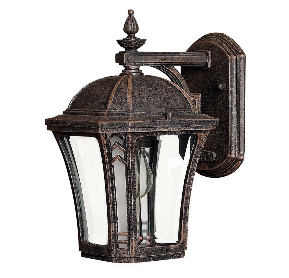 Elstead LIGHTING Außen-Wandleuchte, Leuchtmittel nicht inklusive, Außenleuchte Wandlampe ALU Mokka-Farbe H 26,5 cm IP44 1 Flammig Elstead LIGHTING Außen-Wandleuchte, Leuchtmittel nicht inklusive, Außenleuchte Wandlampe ALU Mokka-Farbe H 26,5 cm IP44 1 Flammig von Elstead LIGHTING