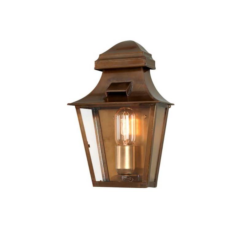 Elstead LIGHTING Außen-Wandleuchte, Leuchtmittel nicht inklusive, Außenleuchte Wandlampe Gartenlampe Antik-Messing Außenwandlampe IP44 H von Elstead LIGHTING