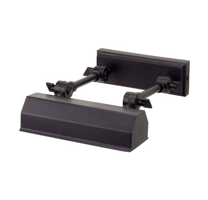 Elstead LIGHTING Bilderleuchte, Leuchtmittel nicht inklusive, Wandlampe Bilderleuchte Spiegellampe Stahl Schwarz B 18,2cm Badezimmer von Elstead LIGHTING