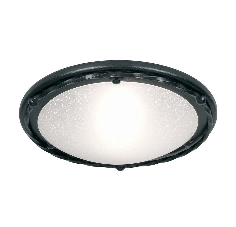 Elstead LIGHTING Deckenleuchte, Leuchtmittel nicht inklusive, Deckenleuchte Lampe Wohnzimmerlampe Eisen Glas Schwarz D 30 cm 1 Elstead LIGHTING Deckenleuchte, Leuchtmittel nicht inklusive, Deckenleuchte Lampe Wohnzimmerlampe Eisen Glas Schwarz D 30 cm 1 von Elstead LIGHTING