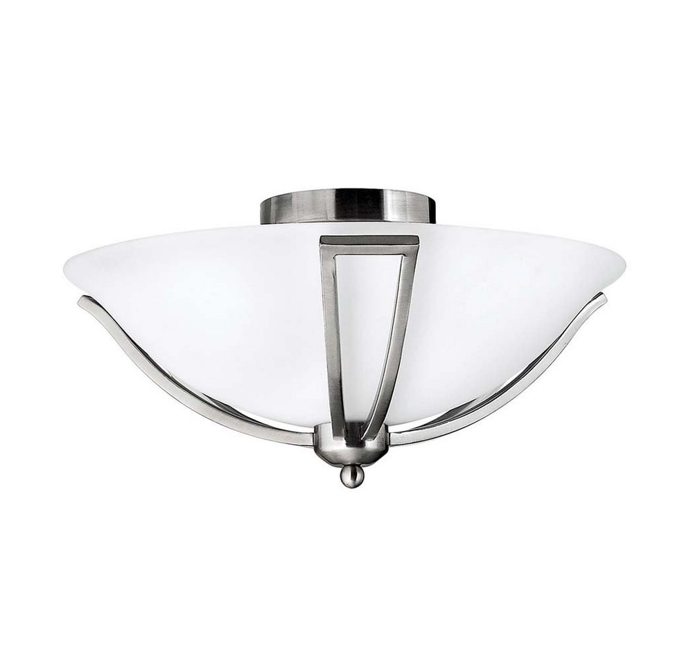 Elstead LIGHTING Deckenleuchte, Leuchtmittel nicht inklusive, Deckenleuchte Lampe Wohnzimmerleuchte Glas Stahl Nickel D 42,5 cm 2 Elstead LIGHTING Deckenleuchte, Leuchtmittel nicht inklusive, Deckenleuchte Lampe Wohnzimmerleuchte Glas Stahl Nickel D 42,5 cm 2 von Elstead LIGHTING