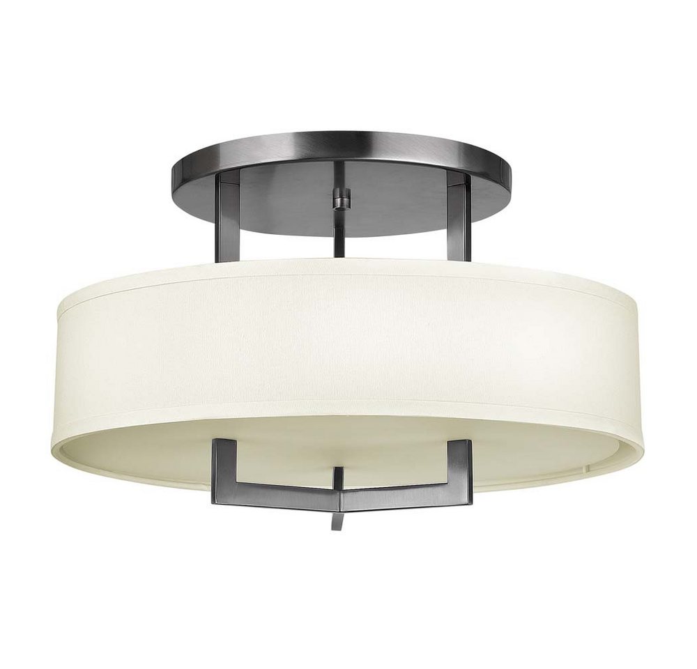 Elstead LIGHTING Deckenleuchte, Leuchtmittel nicht inklusive, Deckenleuchte Wohnzimmer Lampe Acryl Leinen Stahl Nickel D 50,8 cm 3 Elstead LIGHTING Deckenleuchte, Leuchtmittel nicht inklusive, Deckenleuchte Wohnzimmer Lampe Acryl Leinen Stahl Nickel D 50,8 cm 3 von Elstead LIGHTING