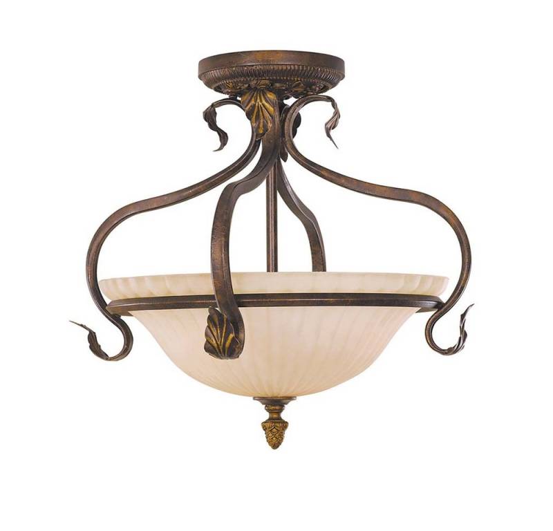 Elstead LIGHTING Deckenleuchte, Leuchtmittel nicht inklusive, Deckenleuchte Wohnzimmerlampe Leuchte Stahl Glas D 41,9cm 3 Flammig Elstead LIGHTING Deckenleuchte, Leuchtmittel nicht inklusive, Deckenleuchte Wohnzimmerlampe Leuchte Stahl Glas D 41,9cm 3 Flammig von Elstead LIGHTING