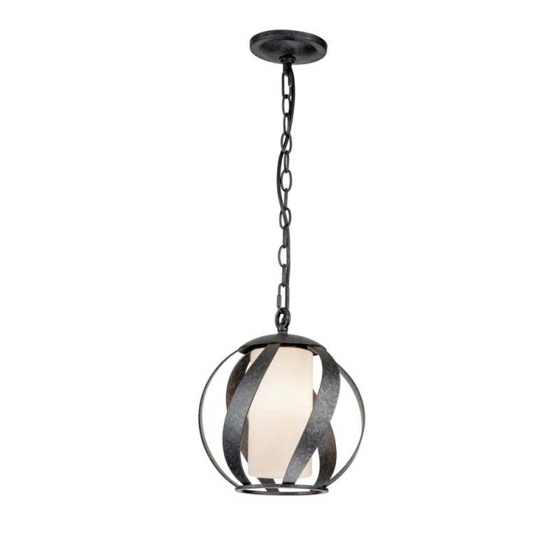 Elstead LIGHTING Hängeleuchte, Leuchtmittel nicht inklusive, Pendelleuchte Hängelampe Außenleuchte IP44 Gartenleuchte Glas schwarz von Elstead LIGHTING