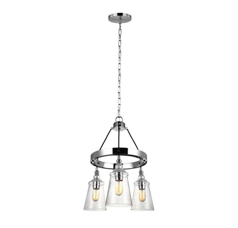 Elstead LIGHTING Hängeleuchte, Leuchtmittel nicht inklusive, Pendelleuchte Hängelampe Deckenlampe Chrome Eisen Glas Elstead LIGHTING Hängeleuchte, Leuchtmittel nicht inklusive, Pendelleuchte Hängelampe Deckenlampe Chrome Eisen Glas von Elstead LIGHTING