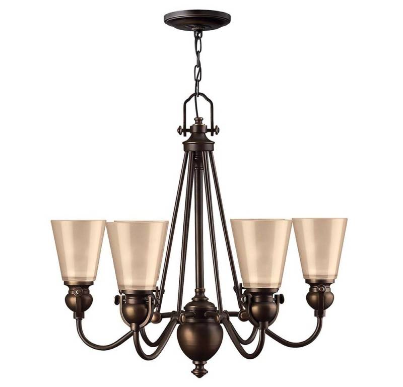 Elstead LIGHTING Kronleuchter, Leuchtmittel nicht inklusive, Kronleuchter Hängelampe Deckenleuchte Stahl Glas Bronze D 66 cm 6 Elstead LIGHTING Kronleuchter, Leuchtmittel nicht inklusive, Kronleuchter Hängelampe Deckenleuchte Stahl Glas Bronze D 66 cm 6 von Elstead LIGHTING