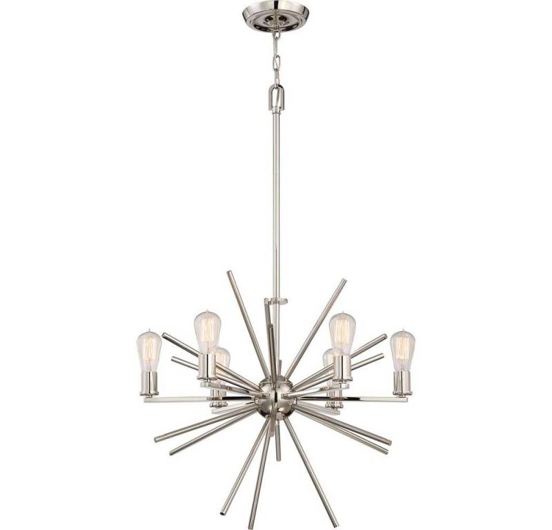 Elstead LIGHTING Kronleuchter, Leuchtmittel nicht inklusive, Kronleuchter Hängelampe Esszimmerleuchte Deckenlampe Stahl Silber D Elstead LIGHTING Kronleuchter, Leuchtmittel nicht inklusive, Kronleuchter Hängelampe Esszimmerleuchte Deckenlampe Stahl Silber D von Elstead LIGHTING