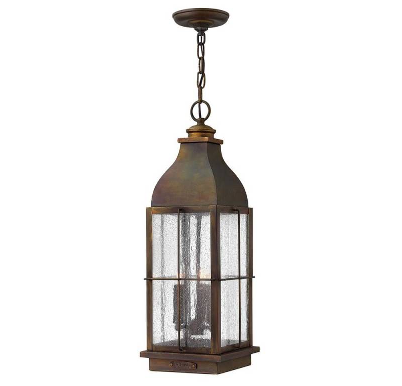 Elstead LIGHTING LED Laterne, Leuchtmittel nicht inklusive, Kettenlaterne Hängeleuchte Pendelleuchte 3-Flammig E14 von Elstead LIGHTING