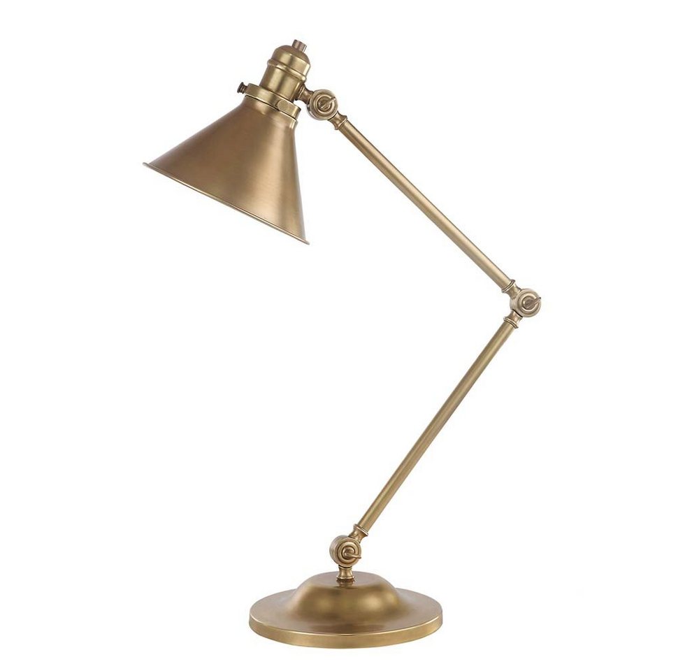 Elstead LIGHTING LED Tischleuchte, Leuchtmittel nicht inklusive, Schreibtischlampe Bürolampe Beistelllampe Messing H 66 cm Spot Elstead LIGHTING LED Tischleuchte, Leuchtmittel nicht inklusive, Schreibtischlampe Bürolampe Beistelllampe Messing H 66 cm Spot von Elstead LIGHTING