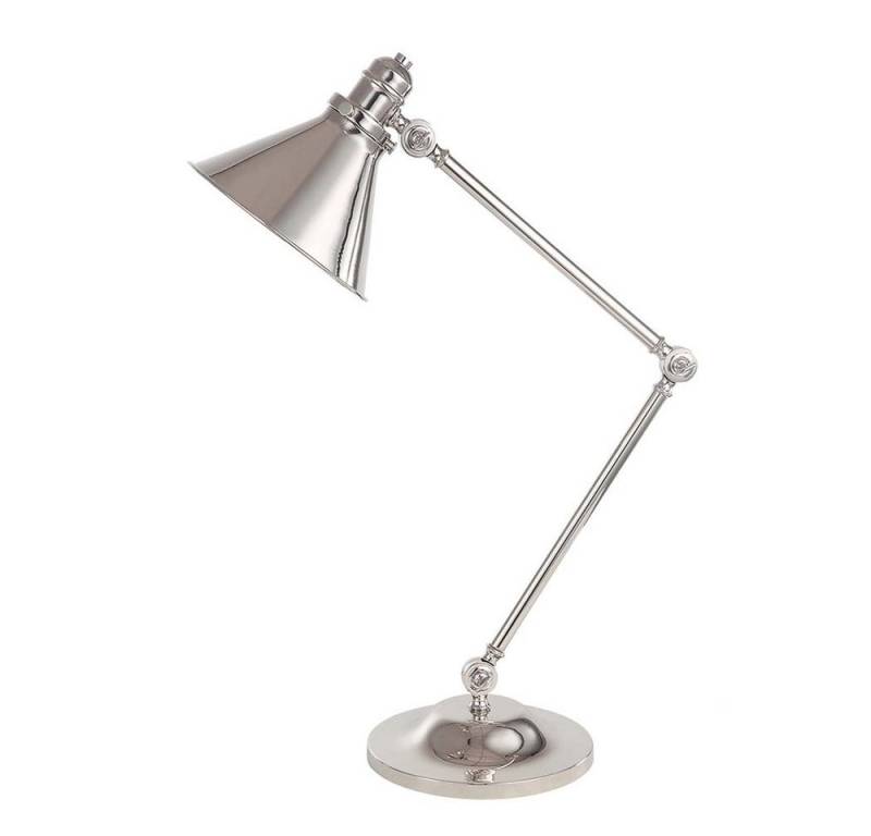 Elstead LIGHTING LED Tischleuchte, Leuchtmittel nicht inklusive, Schreibtischlampe Bürolampe Beistelllampe Nickel H 66 cm Spot von Elstead LIGHTING