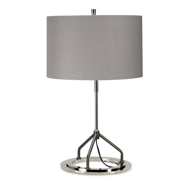 Elstead LIGHTING LED Tischleuchte, Leuchtmittel nicht inklusive, Tischleuchte Beistelllampe Nachttischlampe Grau D 40 cm von Elstead LIGHTING
