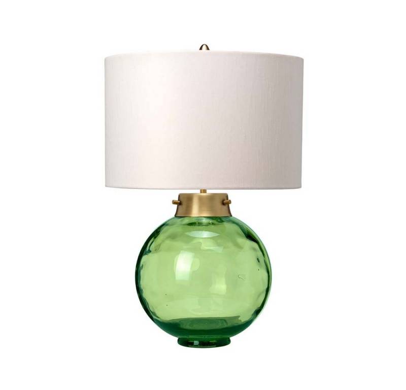 Elstead LIGHTING LED Tischleuchte, Leuchtmittel nicht inklusive, Tischleuchte Beistelllampe Nachttischleuchte Kunststeide Stahl Glas von Elstead LIGHTING