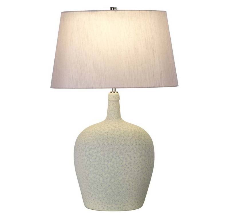 Elstead LIGHTING LED Tischleuchte, Leuchtmittel nicht inklusive, Tischleuchte Beistellleuchte Nachttischlampe grün silber Keramik grün von Elstead LIGHTING