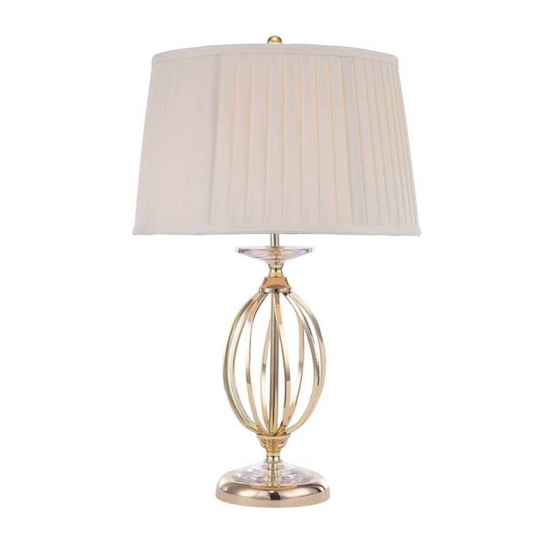 Elstead LIGHTING LED Tischleuchte, Leuchtmittel nicht inklusive, Tischleuchte Schreibtischlampe Beistelllampe Messing H 58cm von Elstead LIGHTING