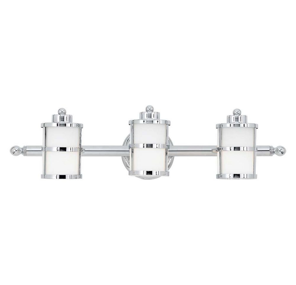 Elstead LIGHTING LED Wandleuchte, Leuchtmittel inklusive, Warmweiß, Wandleuchte Lampe Spiegelleuchte Badezimmerlampe 3 flammig chrom Glas Elstead LIGHTING LED Wandleuchte, Leuchtmittel inklusive, Warmweiß, Wandleuchte Lampe Spiegelleuchte Badezimmerlampe 3 flammig chrom Glas von Elstead LIGHTING