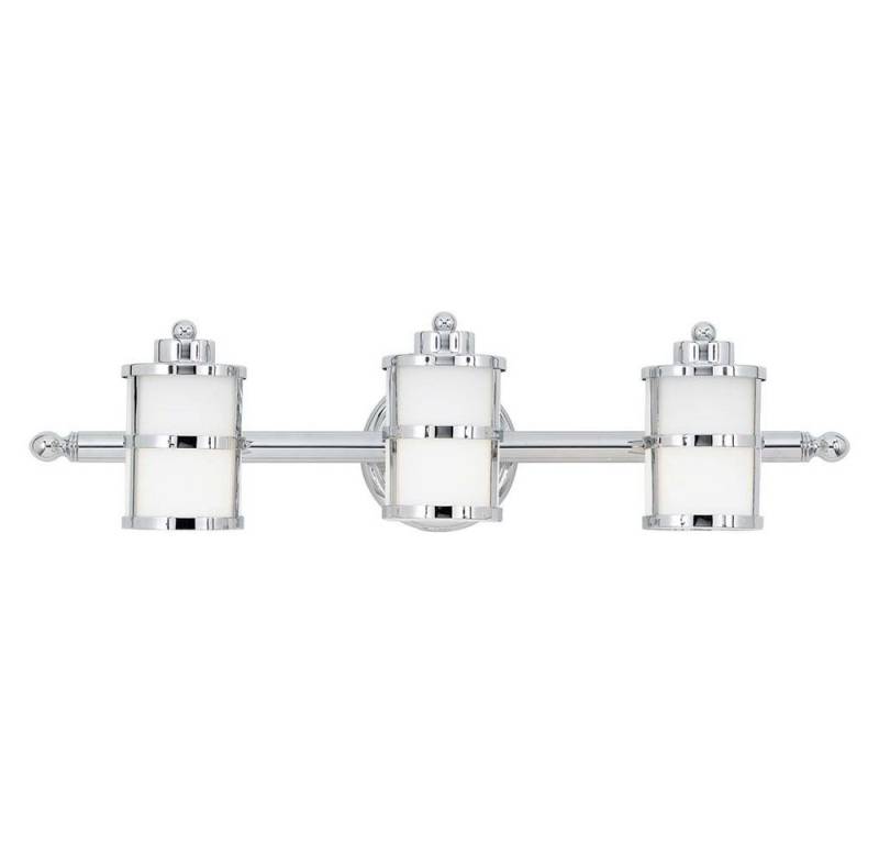 Elstead LIGHTING LED Wandleuchte, Leuchtmittel inklusive, Warmweiß, Wandleuchte Lampe Spiegelleuchte Badezimmerlampe 3 flammig chrom Glas Elstead LIGHTING LED Wandleuchte, Leuchtmittel inklusive, Warmweiß, Wandleuchte Lampe Spiegelleuchte Badezimmerlampe 3 flammig chrom Glas von Elstead LIGHTING