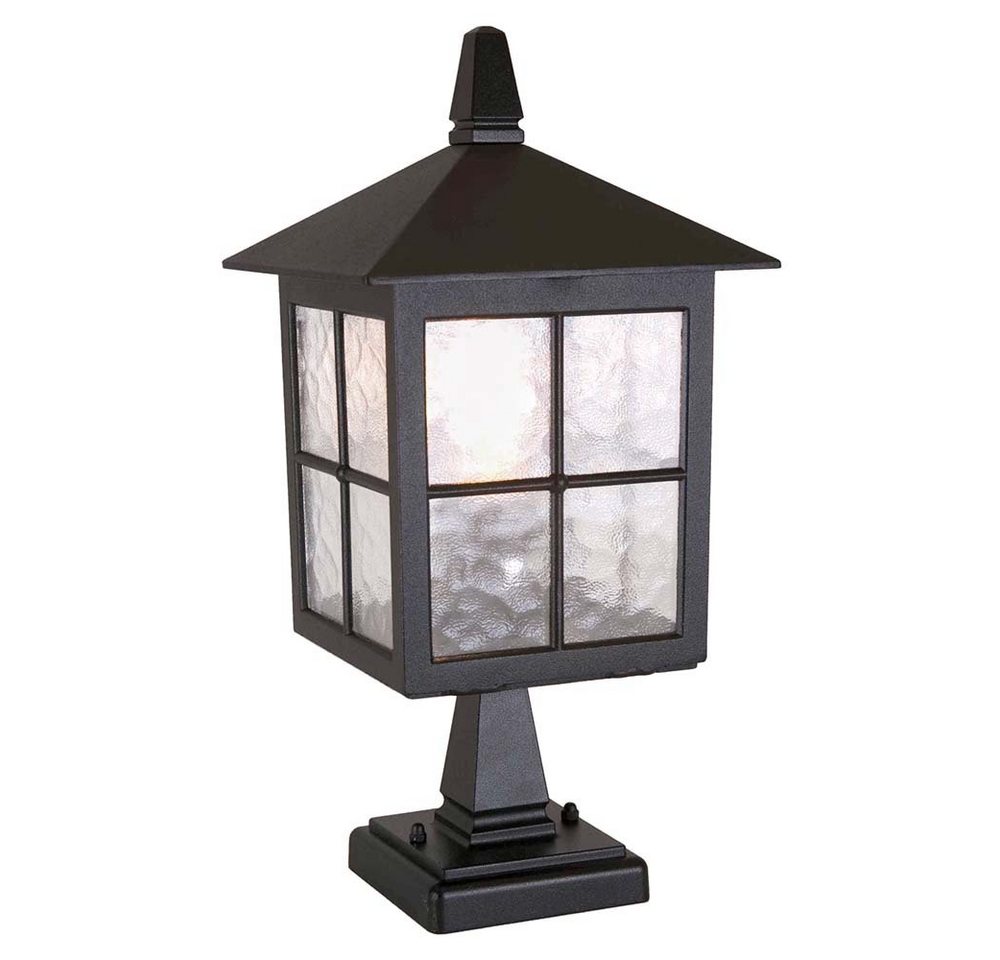 Elstead LIGHTING Sockelleuchten, Leuchtmittel nicht inklusive, Außenleuchte Gartenlampe H 41 cm Schwarz 1 Flammig Standleuchte Elstead LIGHTING Sockelleuchten, Leuchtmittel nicht inklusive, Außenleuchte Gartenlampe H 41 cm Schwarz 1 Flammig Standleuchte von Elstead LIGHTING