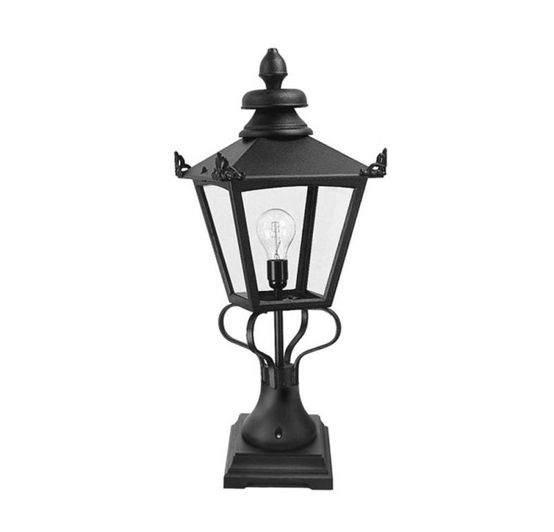 Elstead LIGHTING Sockelleuchten, Außenleuchten Sockelleuchte Podest-Laterne ALU H 79 cm Standleuchte von Elstead LIGHTING