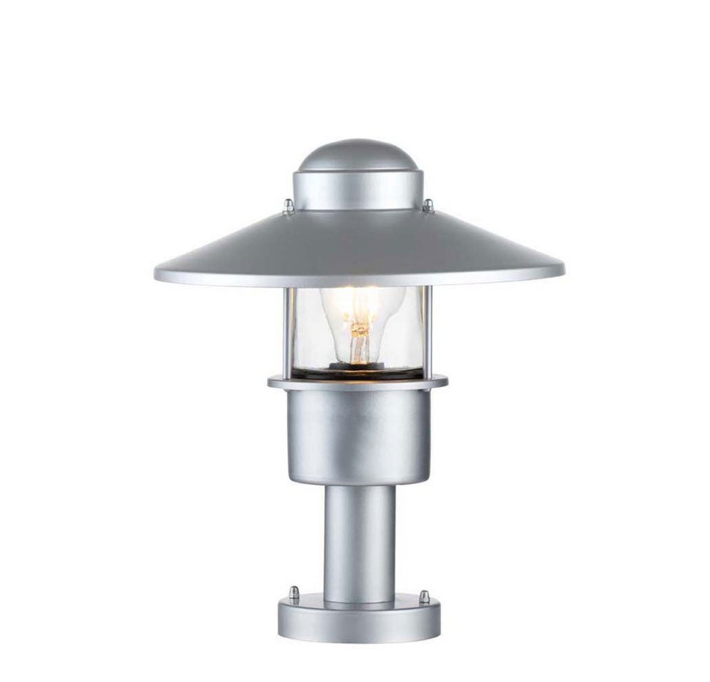 Elstead LIGHTING Sockelleuchten, Leuchtmittel nicht inklusive, Sockelleuchte Außenleuchte Stehlampe Glas klar Edelstahl silber Elstead LIGHTING Sockelleuchten, Leuchtmittel nicht inklusive, Sockelleuchte Außenleuchte Stehlampe Glas klar Edelstahl silber von Elstead LIGHTING