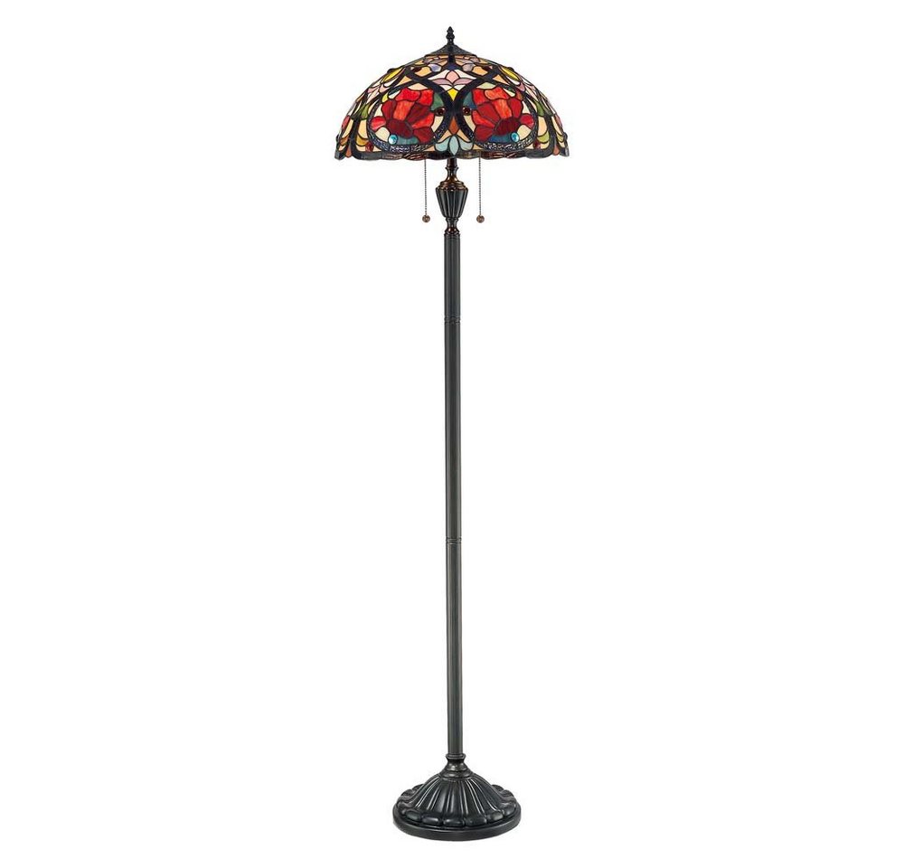 Elstead LIGHTING Stehlampe, Leuchtmittel nicht inklusive, Stehlampe Standlampe Tiffany-Glas Metall Bronze H 157,5 cm Elstead LIGHTING Stehlampe, Leuchtmittel nicht inklusive, Stehlampe Standlampe Tiffany-Glas Metall Bronze H 157,5 cm von Elstead LIGHTING
