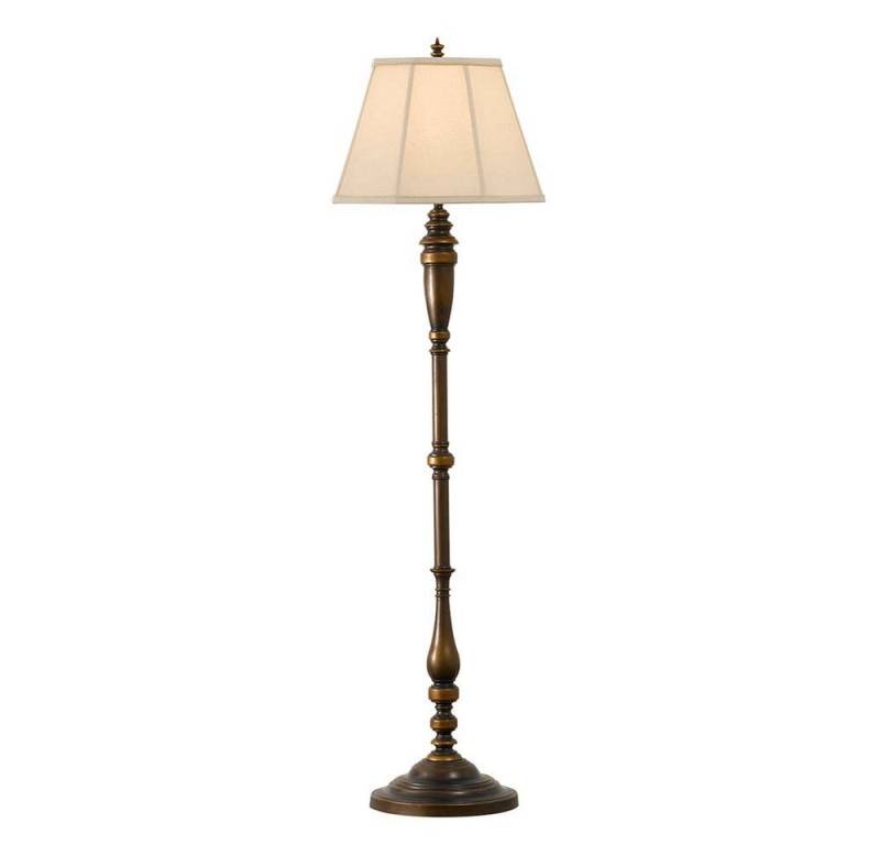 Elstead LIGHTING Stehlampe, Leuchtmittel nicht inklusive, Stehlampe Stehleuchte Wohnzimmerlampe Stahl Bronze H 157,5 cm 1 von Elstead LIGHTING