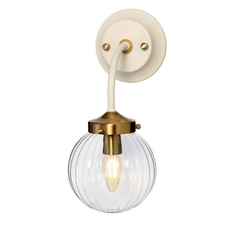 Elstead LIGHTING Wandleuchte, Leuchtmittel nicht inklusive, Wandlampe Leuchte Stahl Glas Messing H 33,7 cm Flurlampe 1 Flammig Elstead LIGHTING Wandleuchte, Leuchtmittel nicht inklusive, Wandlampe Leuchte Stahl Glas Messing H 33,7 cm Flurlampe 1 Flammig von Elstead LIGHTING