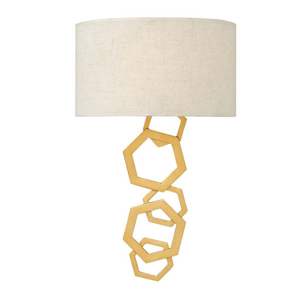 Elstead LIGHTING Wandleuchte, Leuchtmittel nicht inklusive, Wandlampe Leuchte Stahl Gold H 50,8 cm Flurleuchte 2 Flammig Elstead LIGHTING Wandleuchte, Leuchtmittel nicht inklusive, Wandlampe Leuchte Stahl Gold H 50,8 cm Flurleuchte 2 Flammig von Elstead LIGHTING