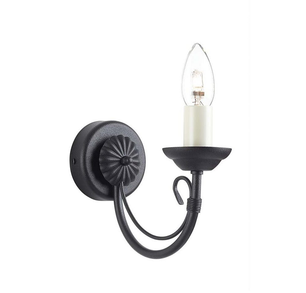 Elstead LIGHTING Wandleuchte, Leuchtmittel nicht inklusive, Wandlampe Leuchte Stahl Schwarz Klassisch Flurlampe B 9,2 cm 1 Flammig Elstead LIGHTING Wandleuchte, Leuchtmittel nicht inklusive, Wandlampe Leuchte Stahl Schwarz Klassisch Flurlampe B 9,2 cm 1 Flammig von Elstead LIGHTING