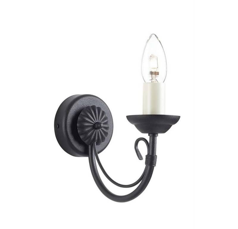 Elstead LIGHTING Wandleuchte, Leuchtmittel nicht inklusive, Wandlampe Leuchte Stahl Schwarz Klassisch Flurlampe B 9,2 cm 1 Flammig Elstead LIGHTING Wandleuchte, Leuchtmittel nicht inklusive, Wandlampe Leuchte Stahl Schwarz Klassisch Flurlampe B 9,2 cm 1 Flammig von Elstead LIGHTING