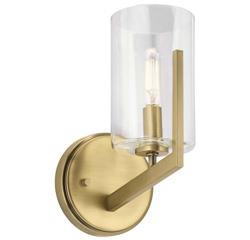 Elstead LIGHTING Wandleuchte, Leuchtmittel nicht inklusive, Wandlampe Wandleuchte Flurlampe Schlafzimmerleuchte Messing Glas Elstead LIGHTING Wandleuchte, Leuchtmittel nicht inklusive, Wandlampe Wandleuchte Flurlampe Schlafzimmerleuchte Messing Glas von Elstead LIGHTING