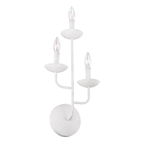Elstead Feiss Annie Kerze Wandleuchte Gips weiß von Elstead Lighting