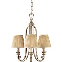 Elstead Lighting Abbey Kronleuchter Sandfarben, 3-flg. von Elstead Lighting