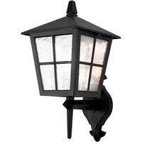 Elstead Lighting Canterbury 1 Light Wall Up Außenwandleuchte schwarz von Elstead Lighting