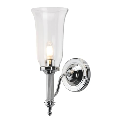 Elstead Lighting Carroll Badezimmer Wandleuchte Chrom poliert von Elstead Lighting
