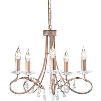 Elstead Lighting Christina Kronleuchter, 5-flg. von Elstead Lighting