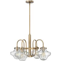 Elstead Lighting Congress B Kronleuchter Brushed Caramel von Elstead Lighting