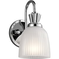 Elstead Lighting Cora Wandleuchte, 1-flg. Chrom poliert von Elstead Lighting