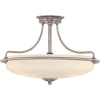 Elstead Lighting Griffin Deckenleuchte, Ø: 53,3 cm von Elstead Lighting