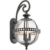 Elstead Lighting Halleron Wandleuchte 3-flg., Londonderry Finish von Elstead Lighting