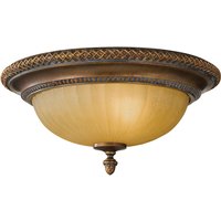 Elstead Lighting Kelham Hall Flush Deckenleuchte Gold / Bronze von Elstead Lighting