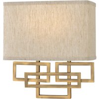 Elstead Lighting Lanza Wandleuchte Bronze gebürstet von Elstead Lighting