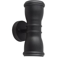 Elstead Lighting Malvern Up & Down Außenwandleuchte schwarz von Elstead Lighting