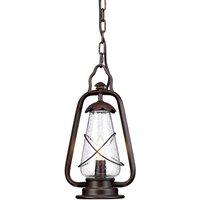Elstead Lighting Miners Pendelleuchte Antik Bronze von Elstead Lighting
