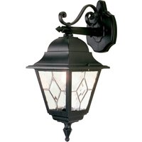Elstead Lighting Norfolk Light Down Wall Außenwandleuchte schwarz von Elstead Lighting