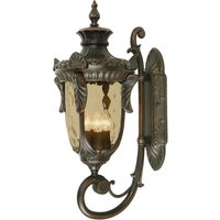 Elstead Lighting Philadelphia PH1 Außenwandleuchte, 3-flg. Antik Bronze von Elstead Lighting
