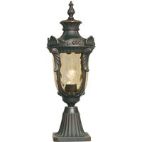 Elstead Lighting Philadelphia Sockelleuchte Antik Bronze von Elstead Lighting