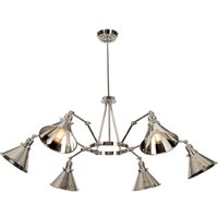 Elstead Lighting Provence Kronleuchter Nickel poliert von Elstead Lighting